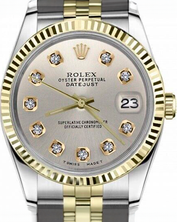 Rolex Datejust 31MM Silver Dial Two-Tone Jubilee Bracelet (68273)