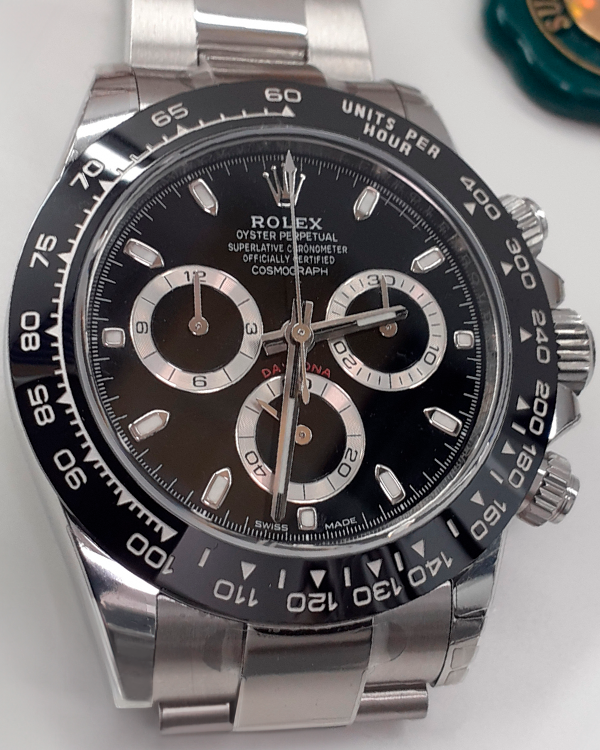 2023 Rolex Cosmograph Daytona 40MM Black Dial Oyster Bracelet (116500LN)