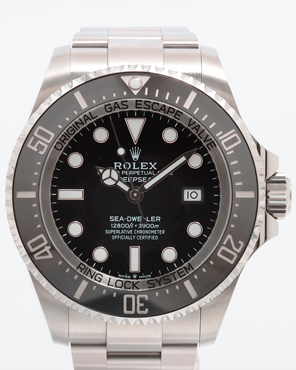 2019 Rolex Sea-Dweller Deepsea 44MM Black Dial Oyster Bracelet (126660)