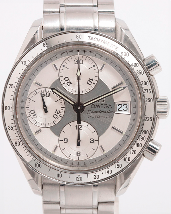 Omega Speedmaster Date 39MM Silver Dial Steel Bracelet (3513.30.00)