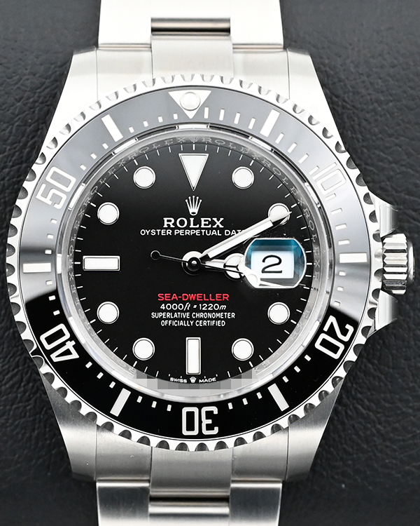 2023 Rolex Sea-Dweller 43MM Black Dial Oyster Bracelet (126600)