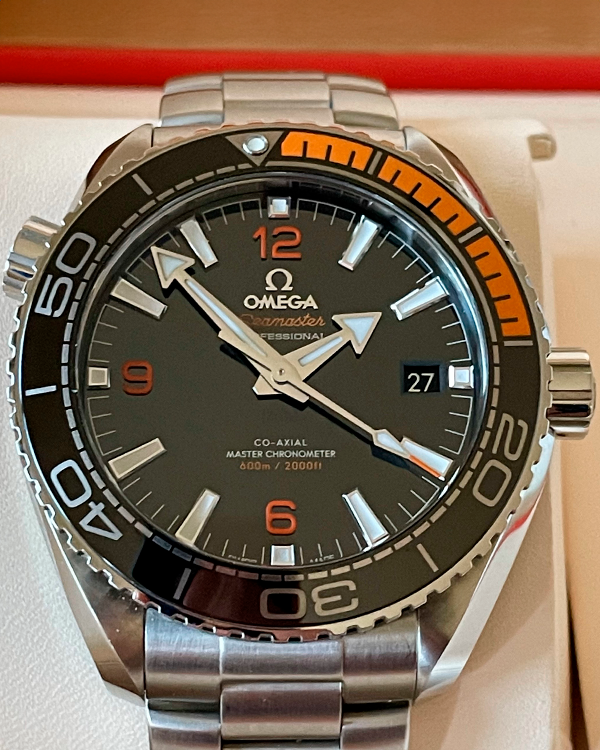 Omega Seamaster Planet Ocean 600M 43.5MM Black Dial Steel Bracelet (215.30.44.21.01.002)