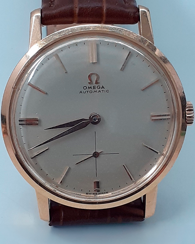 Omega De Ville Trésor 35MM Silver Dial Leather Strap (OT2897)