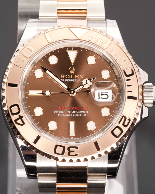 2023 Rolex Yacht-Master 40MM Chocolate Dial Two-Tone Oyster Bracelet (126621)