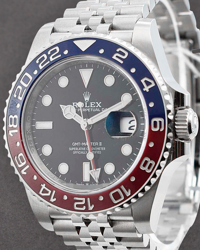 2019 Rolex GMT-Master II "Pepsi" 40MM Black Dial Jubilee Bracelet (126710)