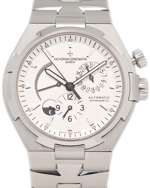 Vacheron Constantin Overseas Dual Time 42MM White Dial Steel Bracelet (47450/B01A-9226)