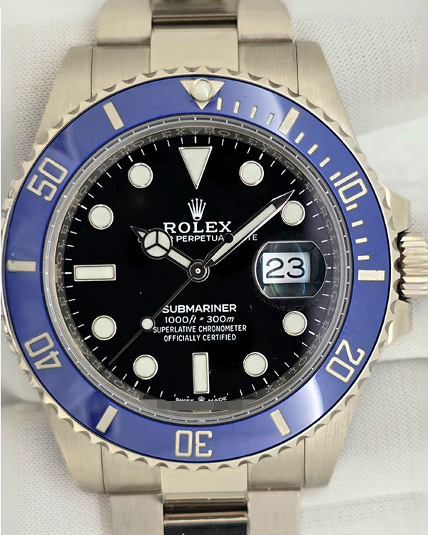 2021 Rolex Submariner Date "Cookie Monster" 41MM Black Dial Oyster Bracelet (126619LB)