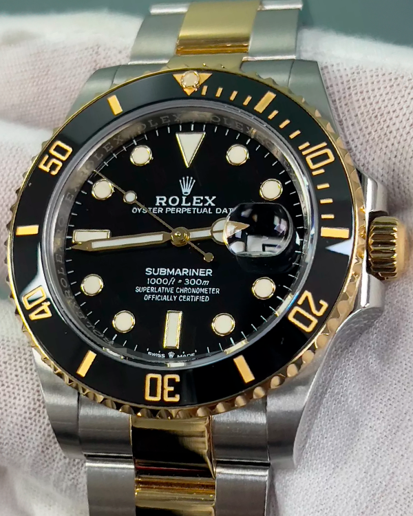 2020 Rolex Submariner Date 41MM Black Dial Two-Tone Oyster Bracelet (126613LN)