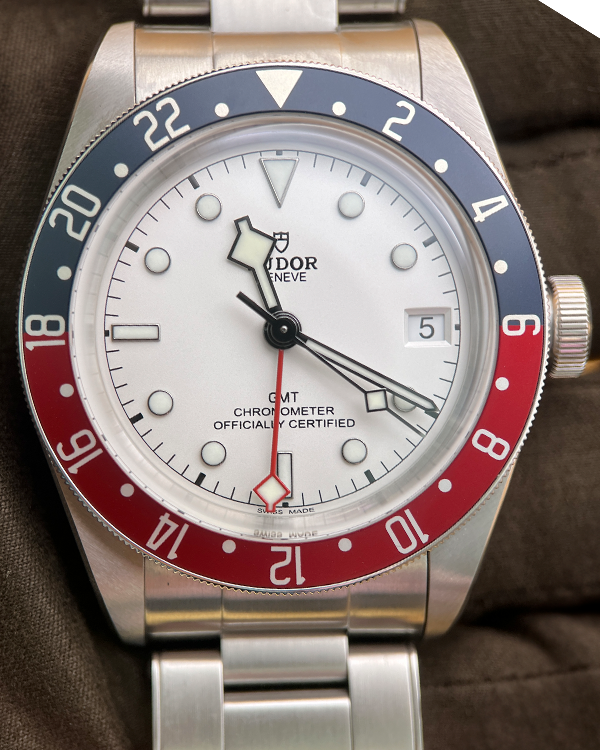 2023 Tudor Black Bay "Pepsi" 41MM White Dial Steel Bracelet (79830RB)