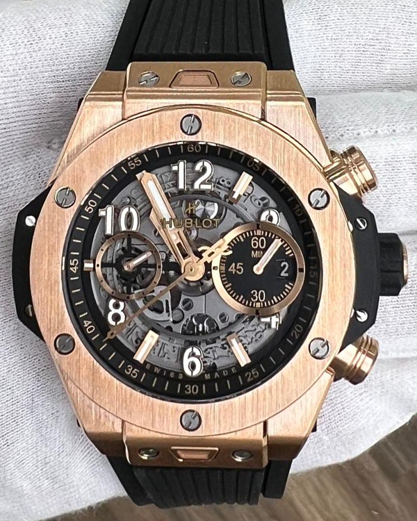 2022 Hublot Big Bang Unico 44MM King Gold Skeleton Dial (421.OX.1180.RX)