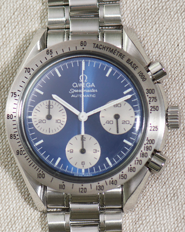 Omega Speedmaster Reduced 39MM Blue Dial Steel Bracelet (3510.50)