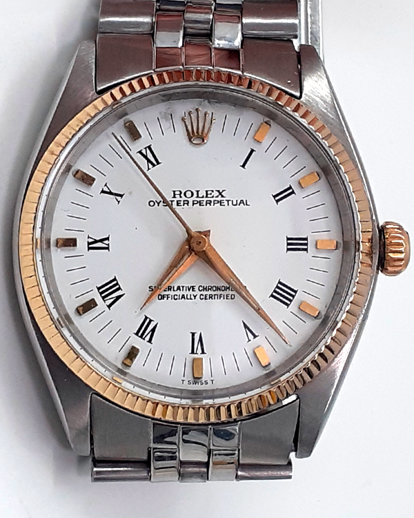 Rolex Oyster Perpetual 34MM White Dial Jubilee Bracelet (1005)