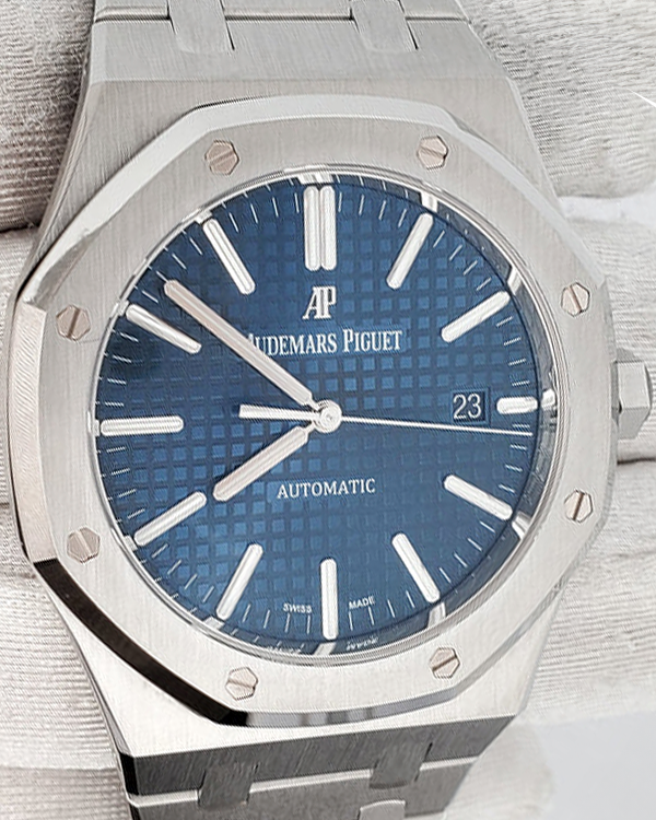 Audemars Piguet Royal Oak 41MM Blue Dial Steel Bracelet (15500ST)