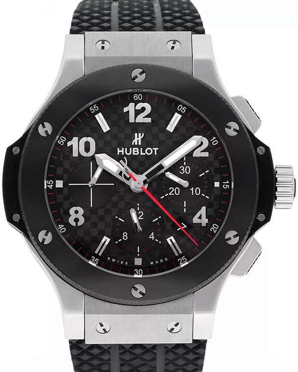 Hublot Big Bang 44MM Black Dial Rubber Strap (301.SB.131.RX)