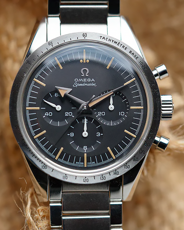 2017 Omega Speedmaster Limited Edition 38.6MM Black Dial Steel Bracelet (311.10.39.30.01.001)