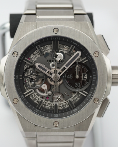 Hublot Big Bang "Yoshida" L.E. 42MM Skeleton Dial Titanium Bracelet (451.NX.1140.NX.YOS)