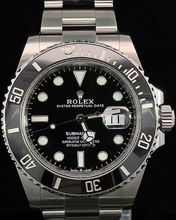 2022 Rolex Submariner Date 41MM Black Dial Oyster Bracelet (126610LN)