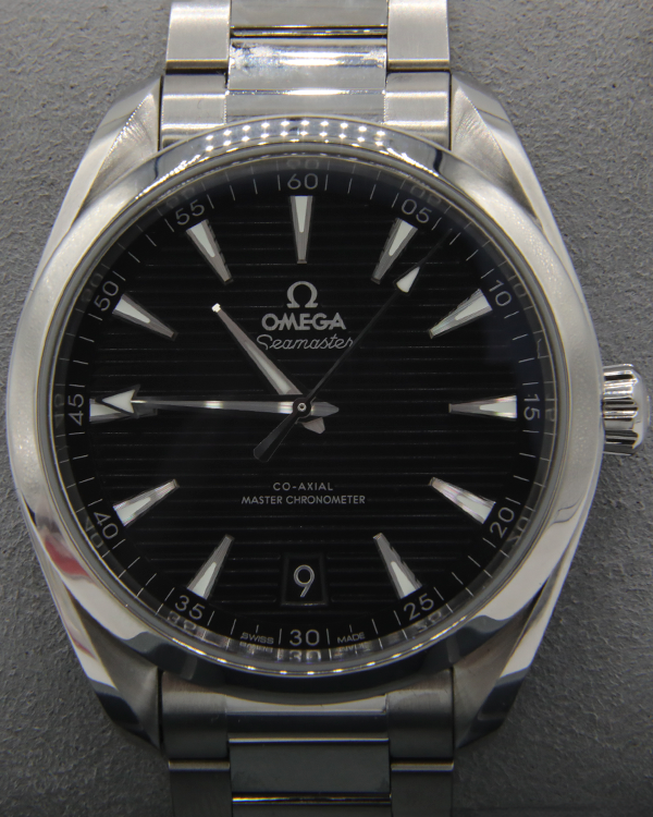 Omega Seamaster Aqua Terra 150M Co-Axial Master Chronometer 41MM Black Dial Steel Bracelet (220.10.41.21.01.001)