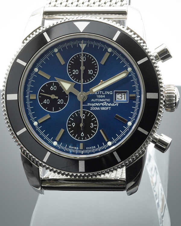 Breitling Superocean Heritage Chronograph 46MM Blue Dial Steel Bracelet (A13320)