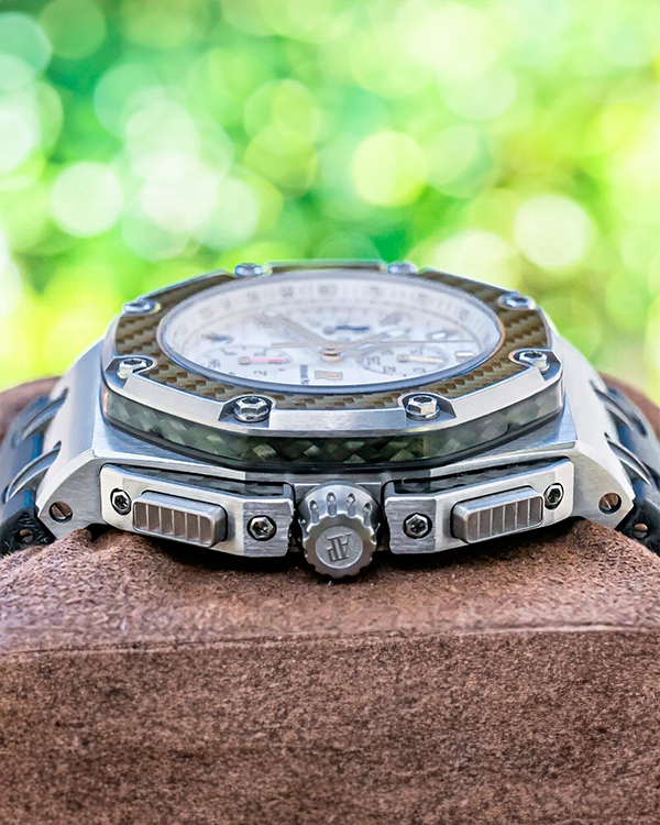 Couronne Audemars Piguet Royal Oak Offshore Montoya En Titane - 8mm - Pièce Rare D'occasion