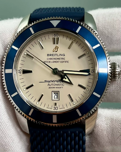 Breitling Superocean Heritage S.E. 46MM White Dial Rubber Strap (A17320)