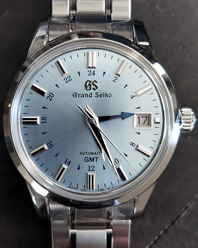 2024 Grand Seiko GMT Limited Edition 39.5MM Blue Dial Steel Bracelet (SBGM253)