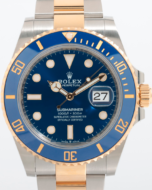 2023 Rolex Submariner Date "Bluesy" 41MM Blue Dial Two-Tone Oyster Bracelet (126613LB)