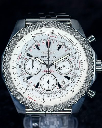 2010 Breitling Bentley Motors Speed Chronograph 47.8MM Silver Dial Ste Grailzee