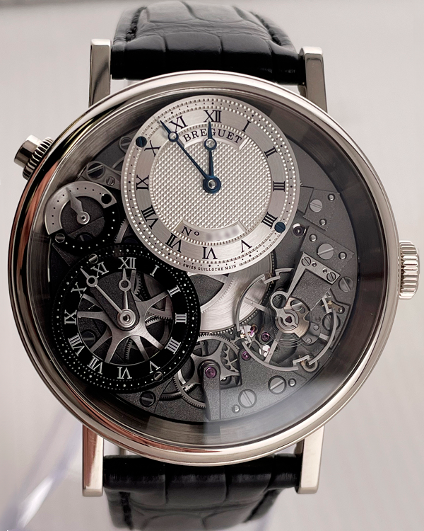 Breguet Tradition 40MM Skeleton Dial Leather Strap (7067BB/G1/9W6)