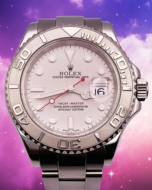 Rolex Yacht-Master 40MM Silver Dial Oyster Bracelet (16622)