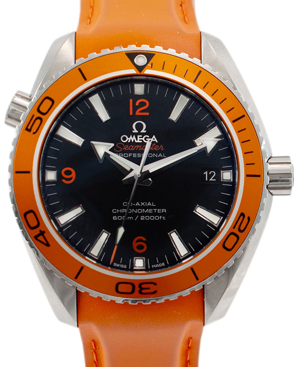 Omega Seamaster Planet Ocean 600M 42MM Black Dial Rubber Strap (232.32.42.21.01.001)