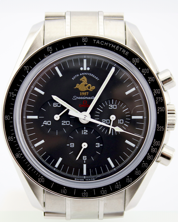 2007 Omega Speedmaster Professional Moonwatch 42MM Black Dial Steel Bracelet (311.30.42.30.01.001)