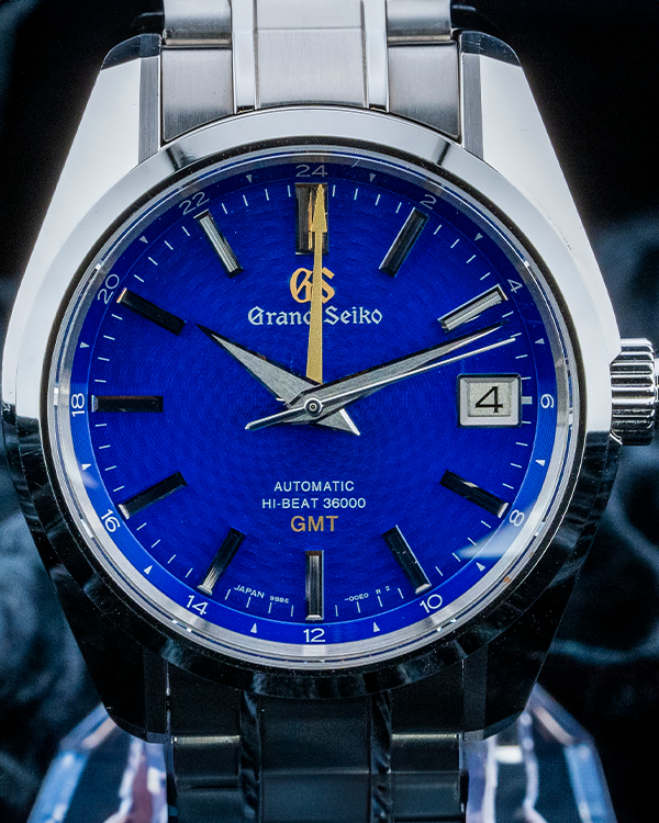 2023 Grand Seiko Heritage Collection Hi-Beat GMT L.E 40MM Blue Dial Steel Bracelet (SBGJ261G)