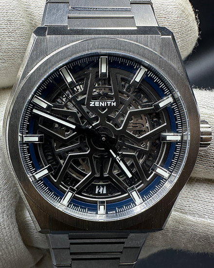 2021 Zenith Defy Classic 41MM Skeleton Dial Titanium Bracelet (95.9000.670/78.M9000)