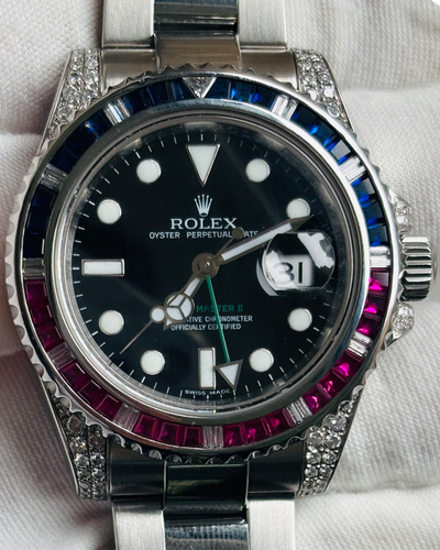 Rolex GMT-Master II 40MM Black Dial Oyster Bracelet (116710)