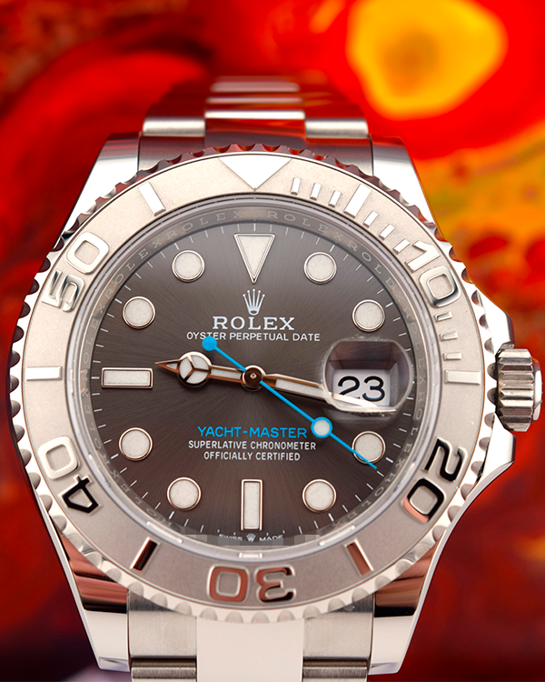 2022 Rolex Yacht-Master 40MM Rhodium Dial Oystersteel Bracelet (126622)