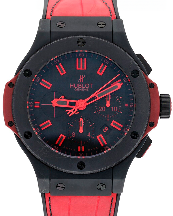 Hublot Big Bang "All Red" 48MM Black Dial Rubber Strap (301.CI.1130.GR.ABR10)