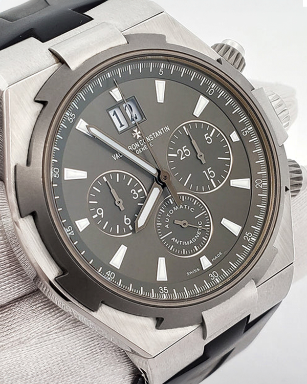 Vacheron Constantin Overseas  Chronograph 42MM Grey Dial Steel Bracelet  (49150/000W-9501)