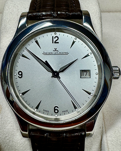 Jaeger-LeCoultre Master Control Date 40MM Silver Dial Leather Strap (Q1398420)