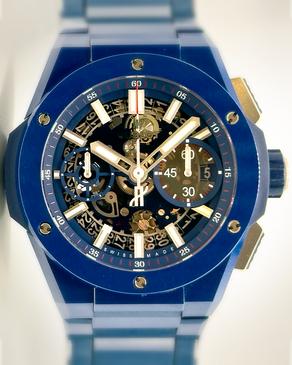 2021 Hublot Big Bang Integrated 42MM Skeleton Dial Ceramic Bracelet (451.EX.5123.EX)