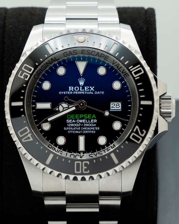 2022 Discontinued Rolex Sea-Dweller Deepsea "James Cameron" 44MM D-Blue Dial Oyster Bracelet (126660)