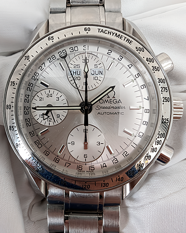 2008 Omega Speedmaster Day-Date Steel Silver Dial (3523.30.00)