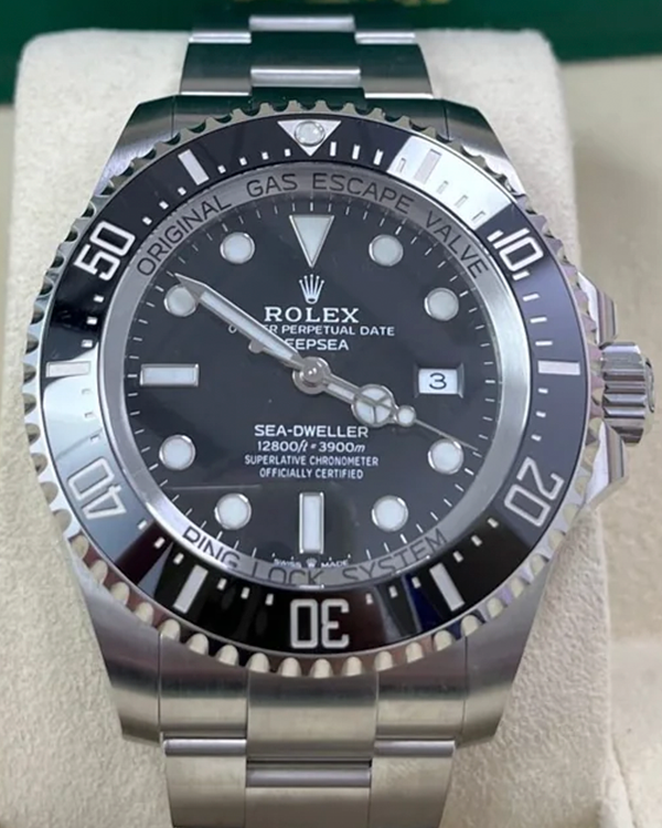 Rolex Sea-Dweller Deepsea 44MM Black Dial Oyster Bracelet (126660)