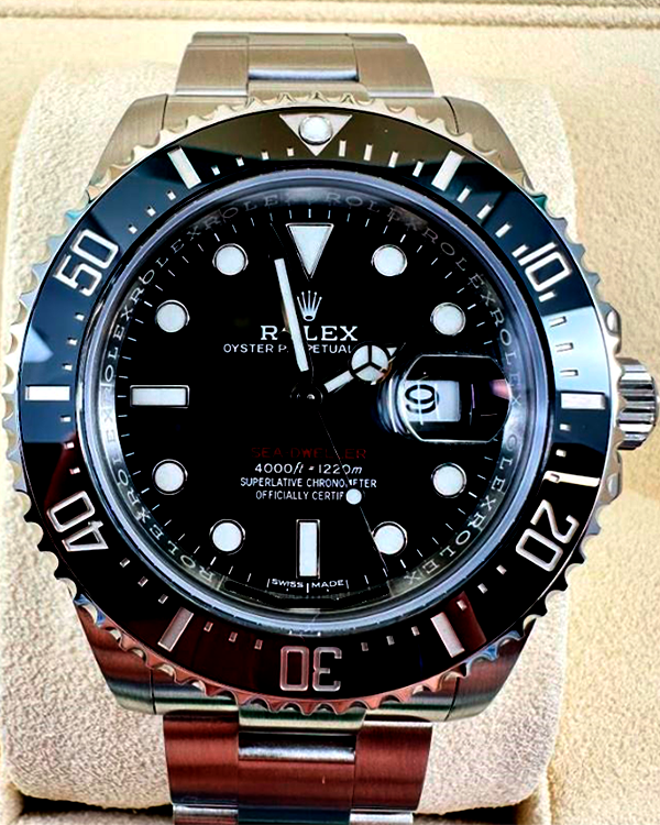 2019 Rolex Sea-Dweller 43MM Oystersteel Black Mark 1 Dial (126600)