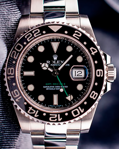 Rolex GMT-Master II 40MM Black Dial Oyster Bracelet (116710LN)