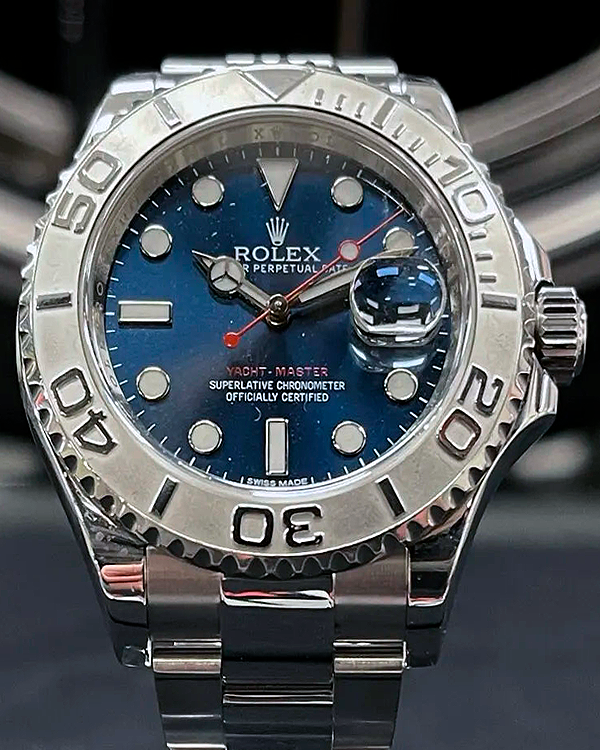 2013 Rolex Yacht-Master 40MM Blue Dial Oyster Bracelet (116622)