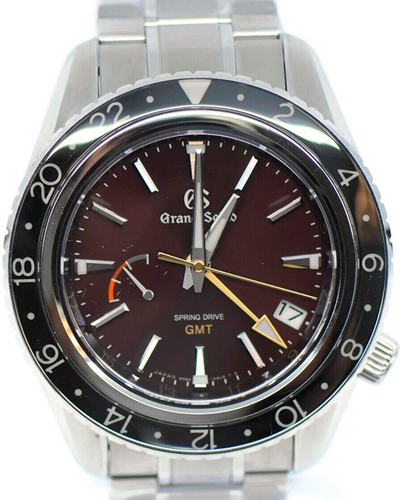 Grand Seiko Sport Collection Spring Drive Limited Edition 44MM Brown Dial Steel Bracelet (SBGE245)