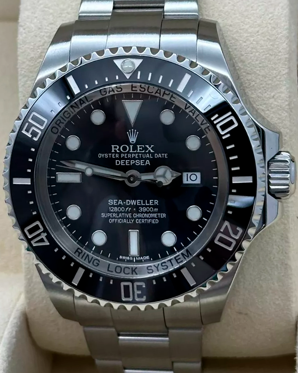 Rolex Sea-Dweller Deepsea 44MM Black Dial Oyster Bracelet (116660)