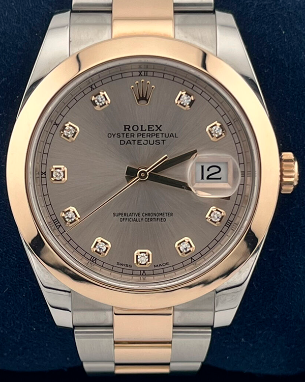 Rolex Datejust 41MM Grey Dial Two-Tone Oyster Bracelet (126301)