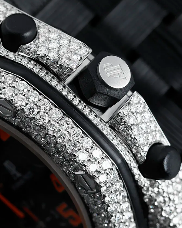 Audemars Piguet Royal Oak Offshore Chronograph Volcano 42MM Black Dial ...